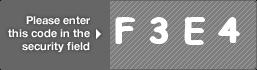 captcha code for visual authentication  letter F number 3 letter E number 4