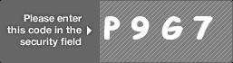 captcha code for visual authentication  letter P number 9 letter G number 7