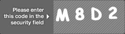 captcha code for visual authentication  letter M number 8 letter D number 2