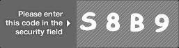 captcha code for visual authentication  letter S number 8 letter B number 9
