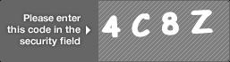 captcha code for visual authentication  number 4 letter C number 8 letter Z