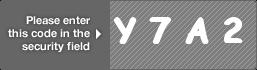 captcha code for visual authentication  letter Y number 7 letter A number 2