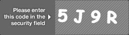 captcha code for visual authentication  number 5 letter J number 9 letter R