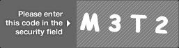 captcha code for visual authentication  letter M number 3 letter T number 2