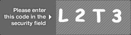 captcha code for visual authentication  letter L number 2 letter T number 3