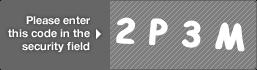 captcha code for visual authentication  number 2 letter P number 3 letter M