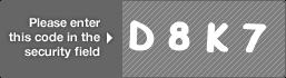 captcha code for visual authentication  letter D number 8 letter K number 7