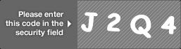 captcha code for visual authentication  letter J number 2 letter Q number 4
