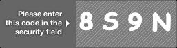 captcha code for visual authentication  number 8 letter S number 9 letter N
