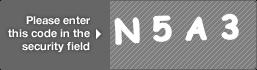 captcha code for visual authentication  letter N number 5 letter A number 3