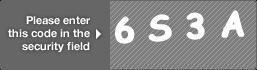captcha code for visual authentication  number 6 letter S number 3 letter A