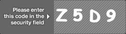 captcha code for visual authentication  letter Z number 5 letter D number 9