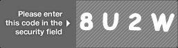 captcha code for visual authentication  number 8 letter U number 2 letter W