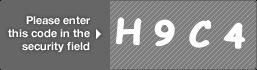 captcha code for visual authentication  letter H number 9 letter C number 4