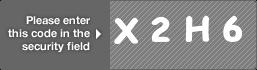 captcha code for visual authentication  letter X number 2 letter H number 6