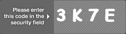 captcha code for visual authentication  number 3 letter K number 7 letter E