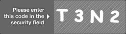 captcha code for visual authentication  letter T number 3 letter N number 2