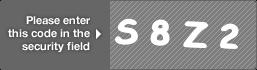 captcha code for visual authentication  letter S number 8 letter Z number 2