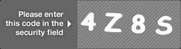captcha code for visual authentication  number 4 letter Z number 8 letter S