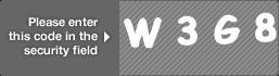 captcha code for visual authentication  letter W number 3 letter G number 8