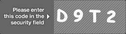 captcha code for visual authentication  letter D number 9 letter T number 2