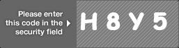 captcha code for visual authentication  letter H number 8 letter Y number 5