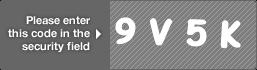 captcha code for visual authentication  number 9 letter V number 5 letter K