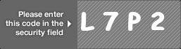 captcha code for visual authentication  letter L number 7 letter P number 2