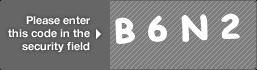 captcha code for visual authentication  letter B number 6 letter N number 2