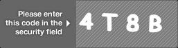 captcha code for visual authentication  number 4 letter T number 8 letter B