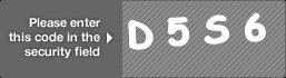 captcha code for visual authentication  letter D number 5 letter S number 6
